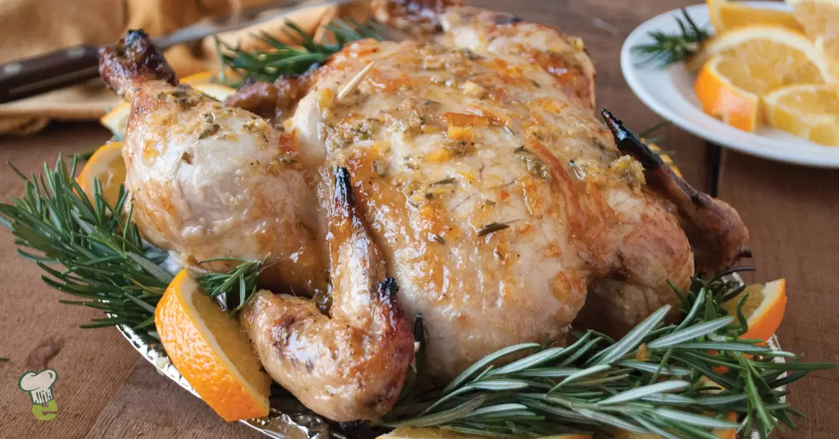 Orange Roasted Chicken