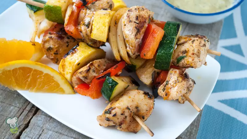 Healthy chicken skewers outlet
