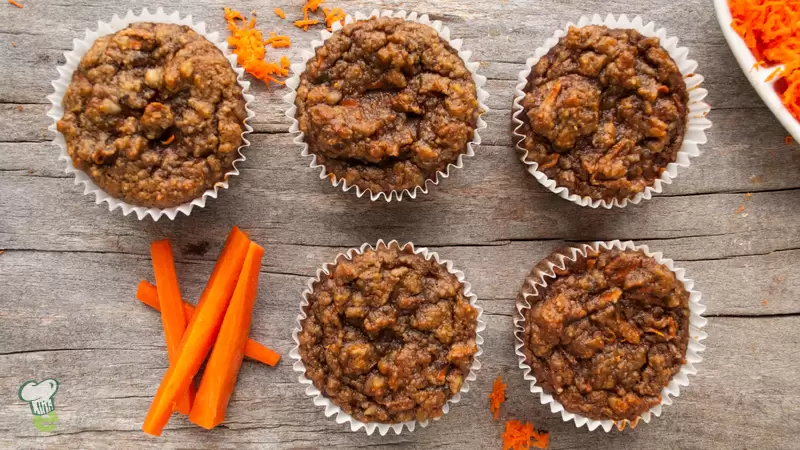 Carrot Nut Muffins