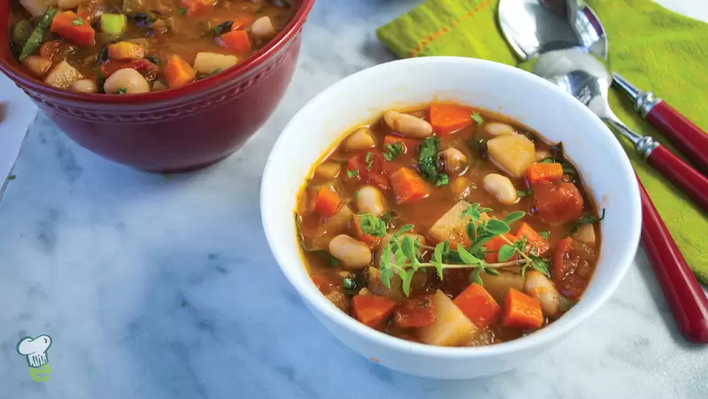 Low fat minestrone soup deals