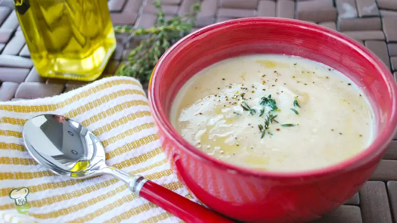 Heart Healthy Creamy Cauliflower Soup Recipe