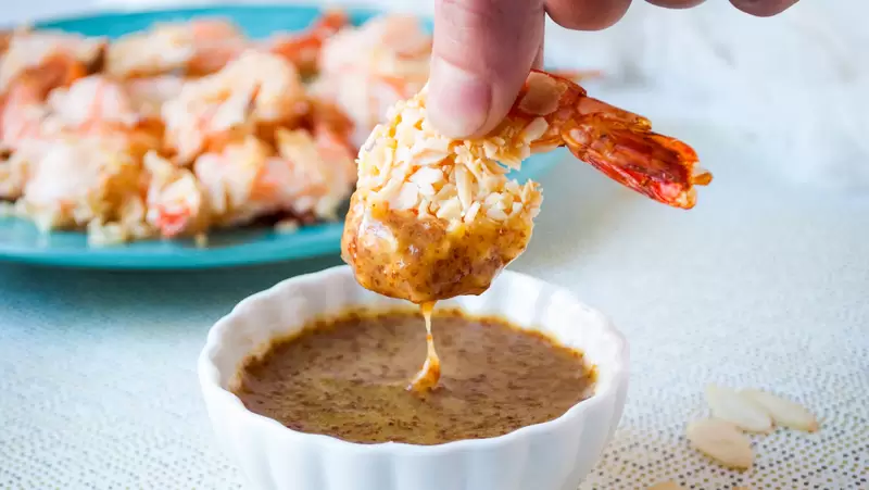 Heart Healthy Almond Shrimp Recipe