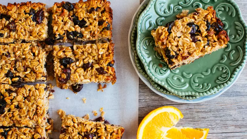 Healthy Kids Breakfast Bar Recipe