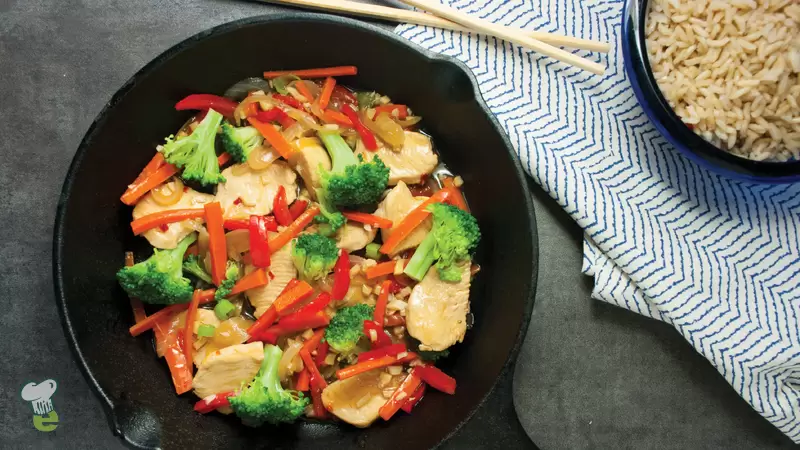 Heart Healthy Chicken Stir Fry Recipe