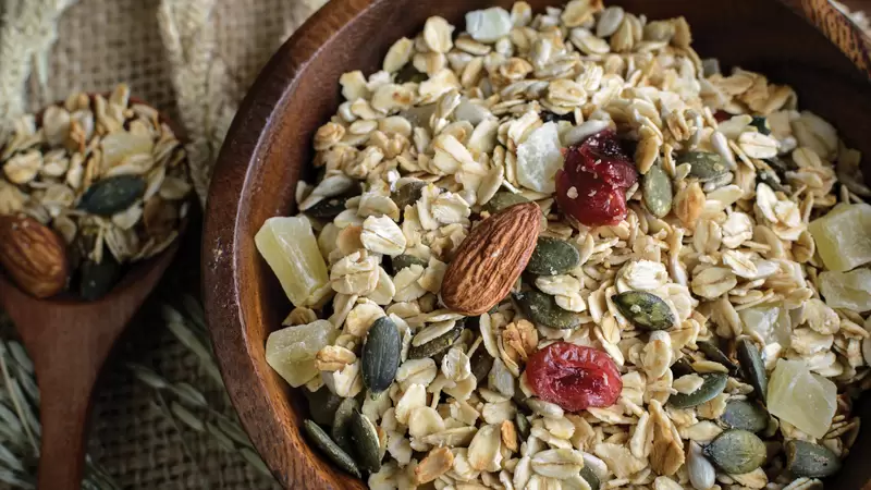Heart Healthy Almond Muesli Recipe