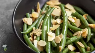 Green Beans with Almond Slices