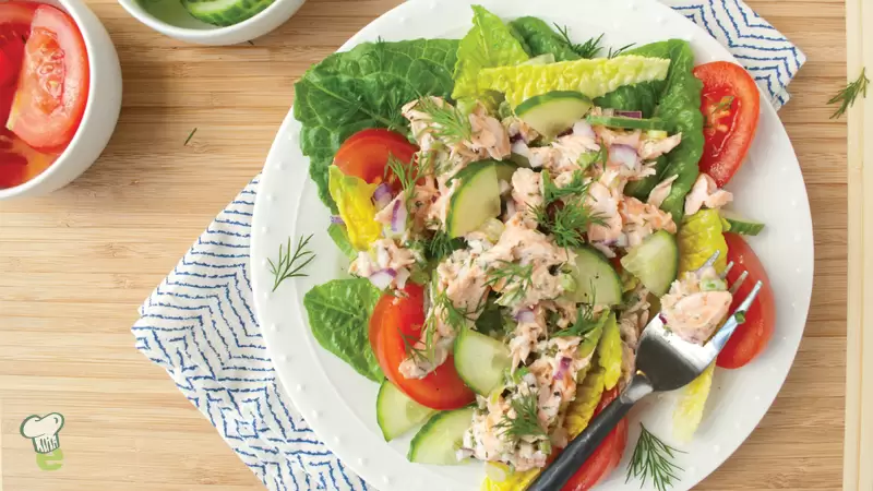 Heart Healthy Salmon Salad Recipe