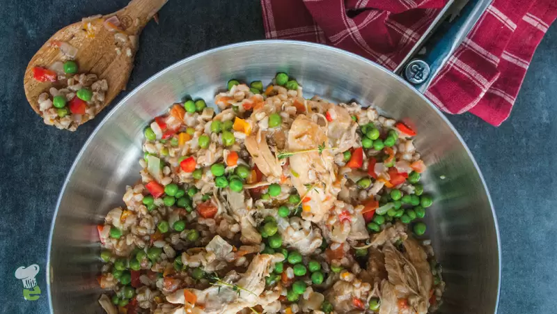 Heart Healthy Chicken Thighs With Farro Recipe