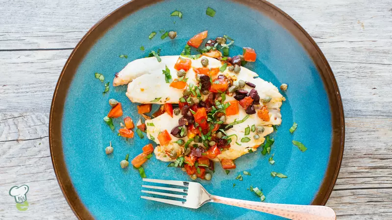 Heart Healthy Tilapia With Olives Recipe
