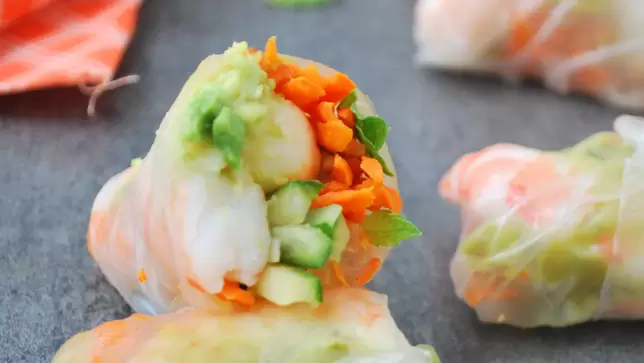 Asian Shrimp Rolls