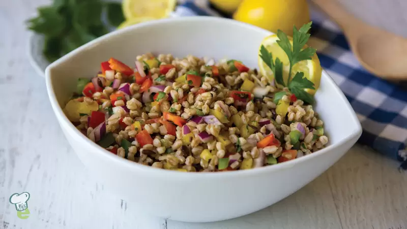 Bell Pepper and Farro Salad