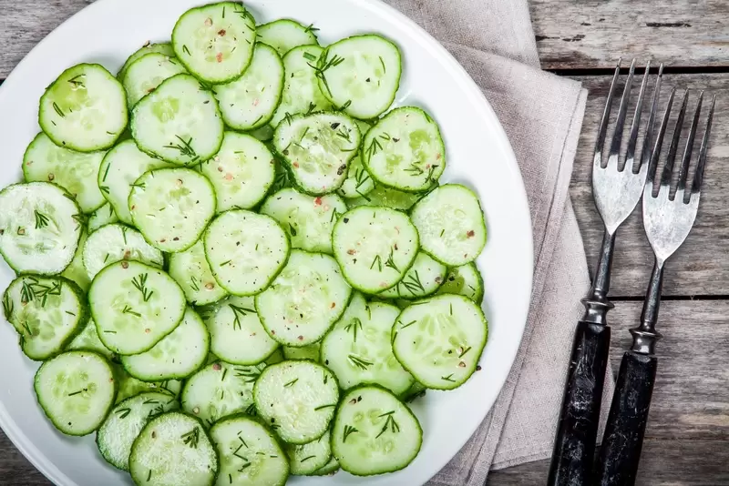 Dilled Cucumber Salad