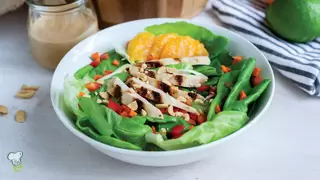 Orange Thai Chicken Salad