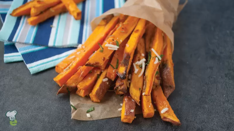 Heart Healthy Sweet Potato French Fries Recipe