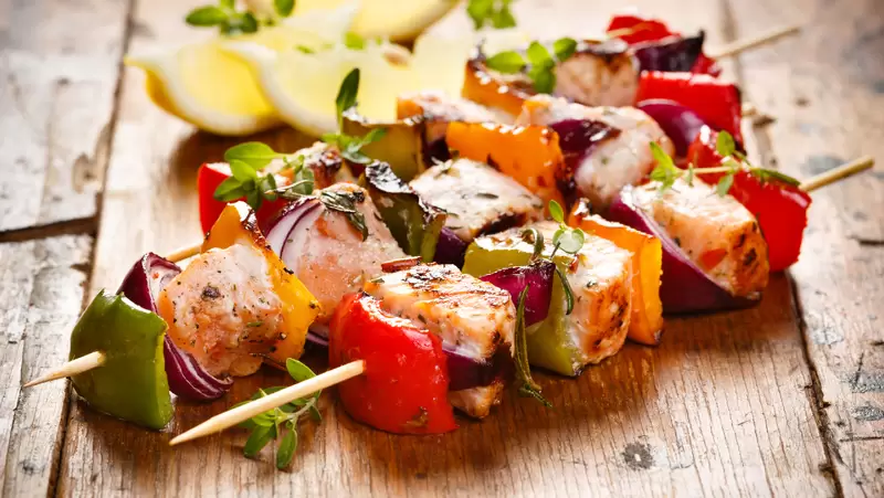 Tuna kabobs sale