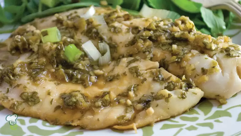 Heart Healthy Ginger Baked Tilapia Recipe