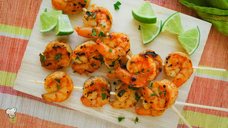 Heart Healthy Grilled Lime Shrimp Recipe