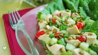 Lentil Chicken Salad