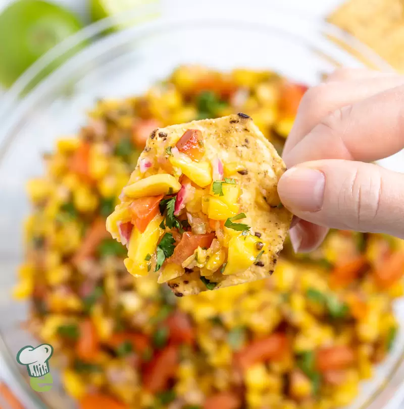 Heart Healthy Mango Habanero Salsa