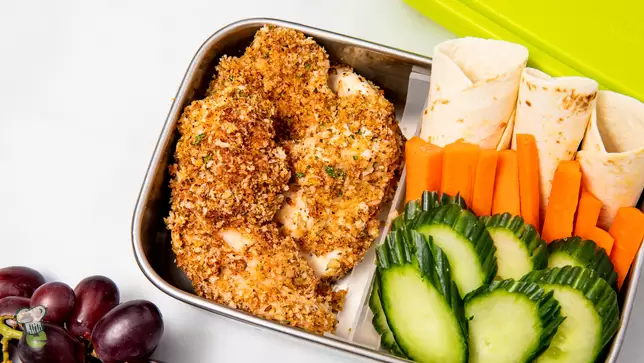 Lunch Box Crispy Chicken Fingers