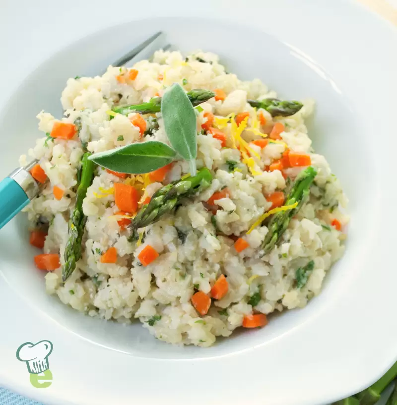 Heart Healthy Asparagus Rice Bowl