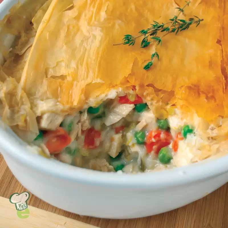 Heart-Healthy Chicken Pot Pie | Low Sodium & Diabetic-Friendly