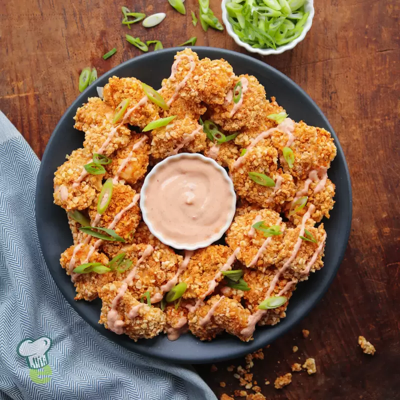 Healthy Bang Bang Shrimp | Baked & Gluten Free