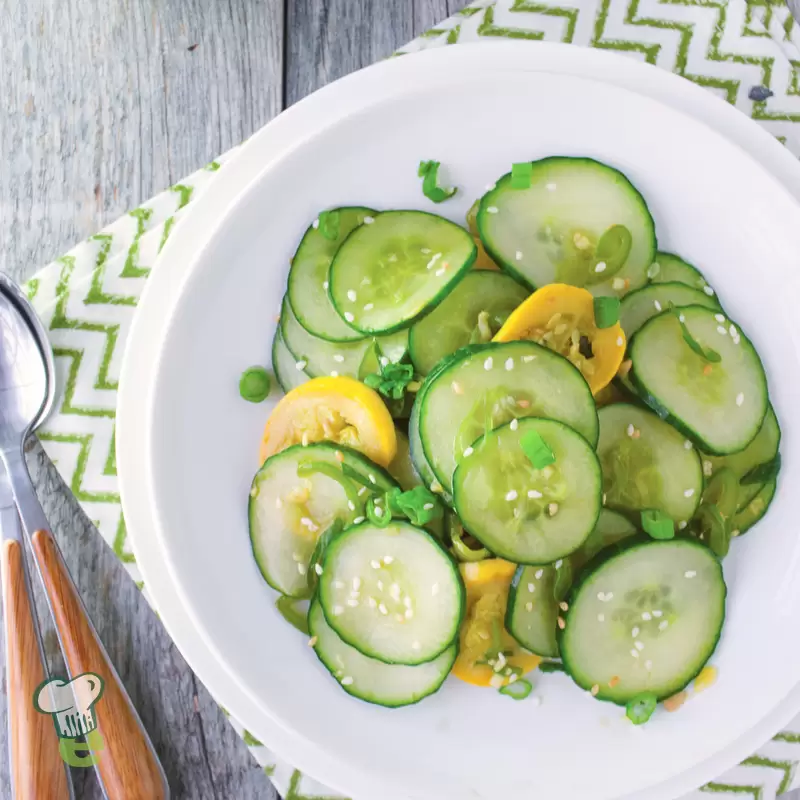 Heart Healthy Asian Cucumber Salad