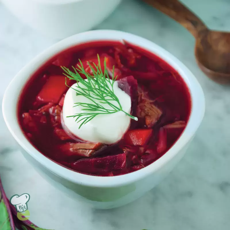 Beef Borscht | High Protein Soup Recipe