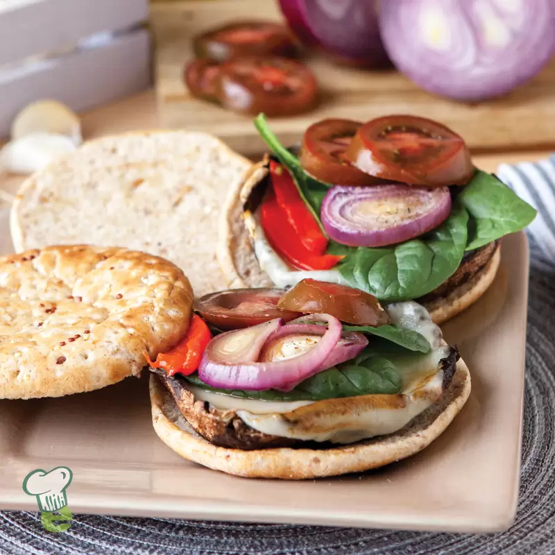 Heart-Healthy Balsamic Portobello Sandwich Recipe