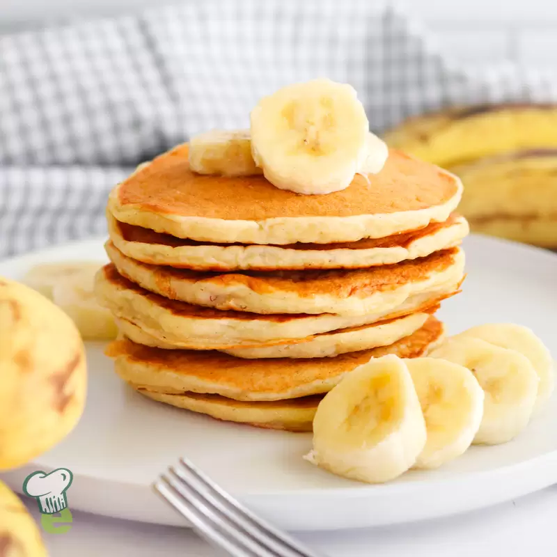 Heart Healthy Banana Pancakes