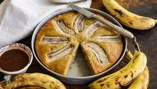 Olive Oil Banana Cake