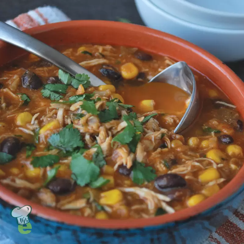 Heart Healthy Santa Fe Chicken Soup | Easy & Filling