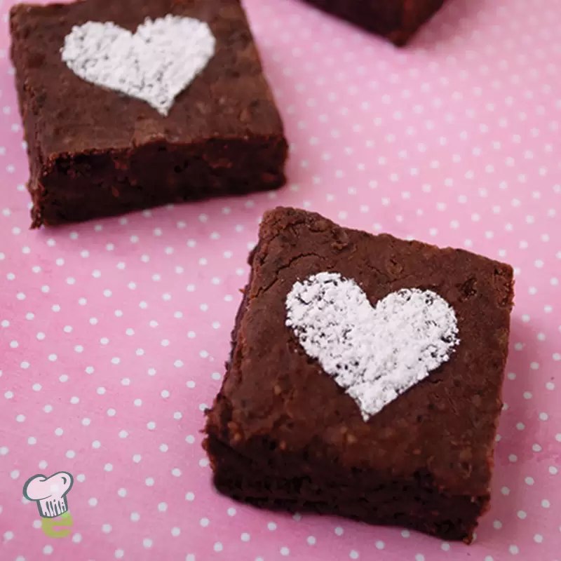 Heart Healthy Black Bean Fudge Brownies