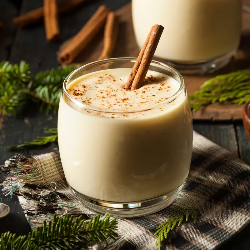 Heart Healthy Eggnog