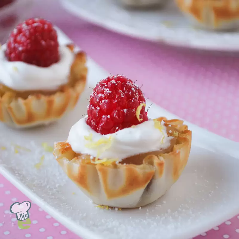 Lemon Raspberry Tartlets | Diabetic-Friendly Dessert Recipe