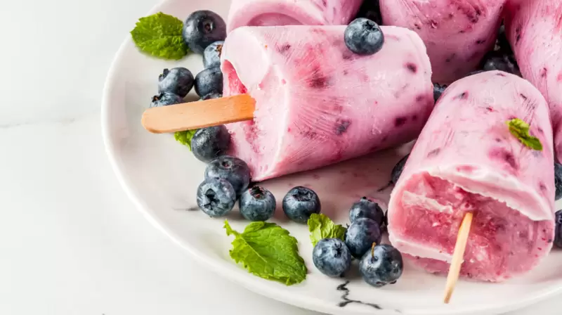 Frozen Yogurt Fruit Pops
