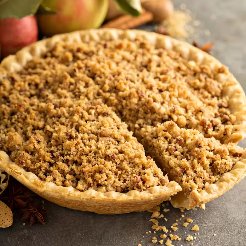 Heart-Healthy Apple Crumb Pie | Classic Dessert Recipe