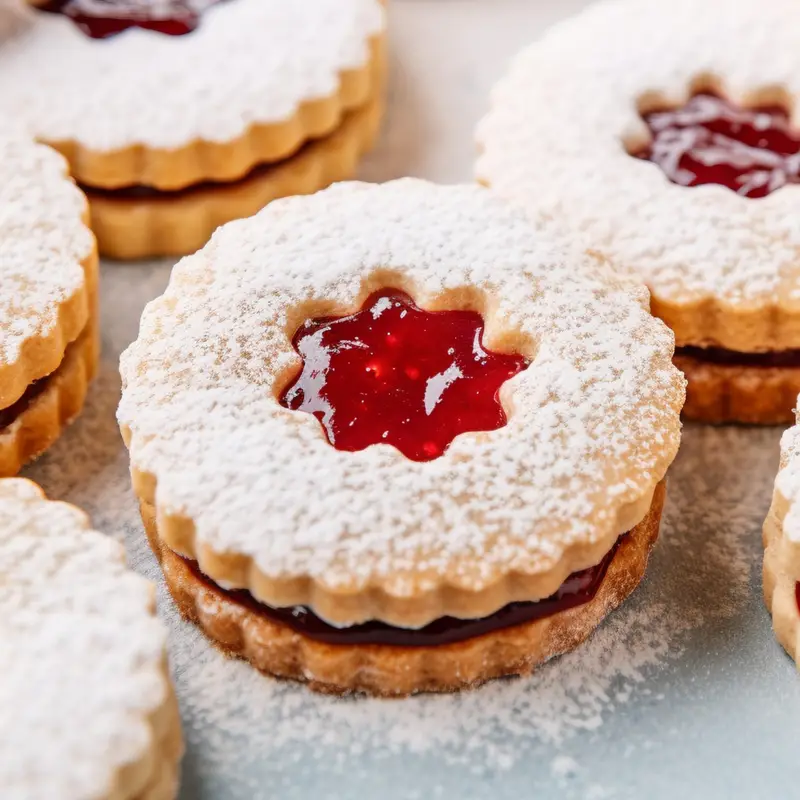 Heart Healthy Linzer Cookies