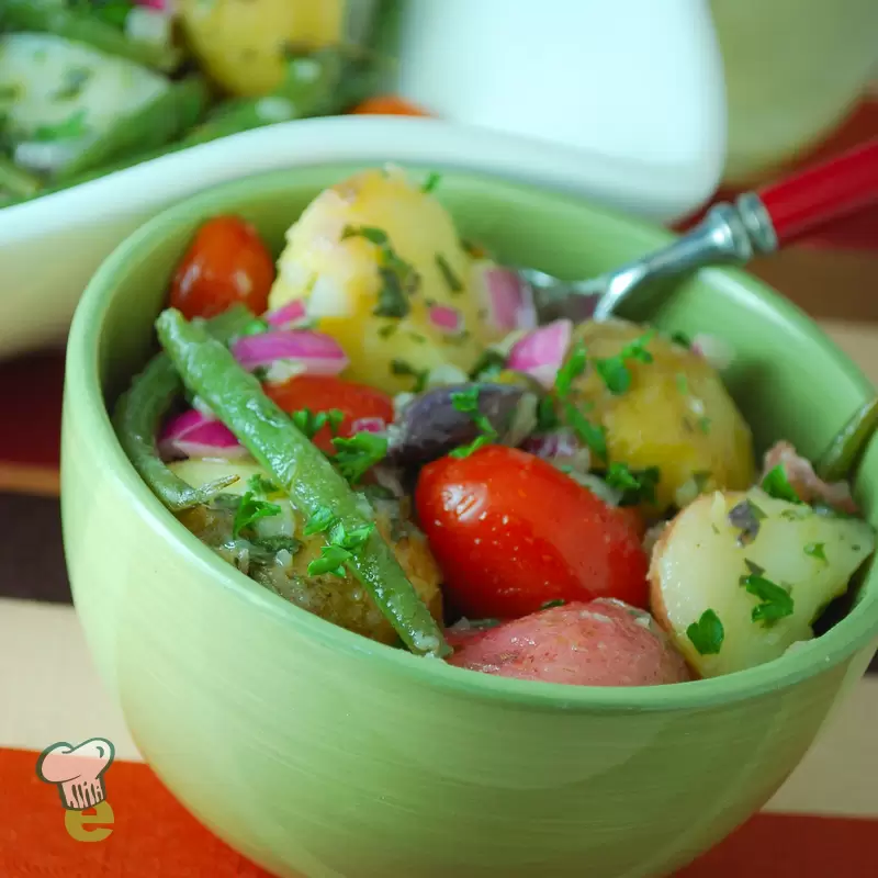 Mediterranean Potato Salad Recipe (Heart-Healthy & No-Mayo)