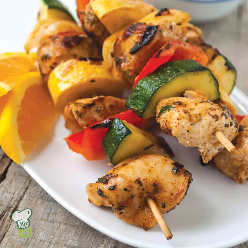 Healthy chicken kebabs online