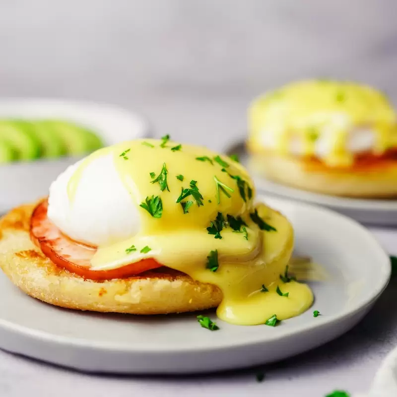 Heart Healthy Eggs Benedict