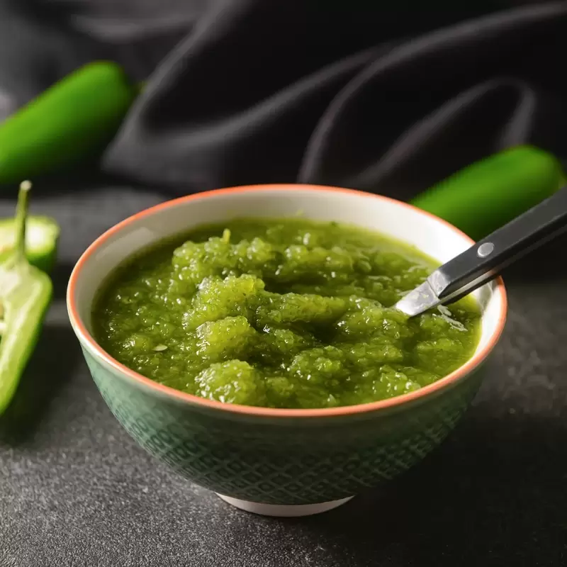 Heart Healthy Salsa Verde Recipe | Low Sodium Green Sauce