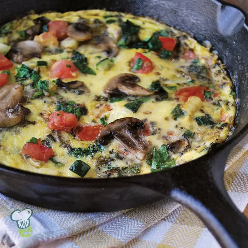 Heart Healthy Farmers Market Frittata