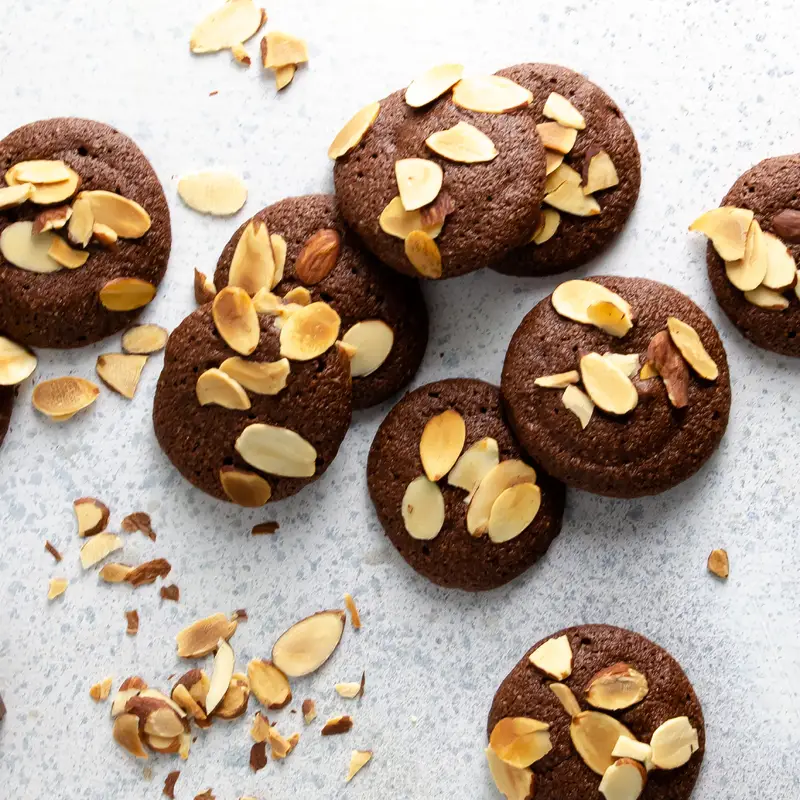 Heart Healthy Chocolate Almond Cookies