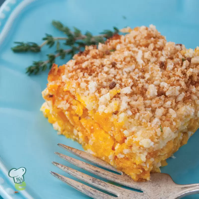 Heart Healthy Butternut Squash Gratin | Side Dish Recipe