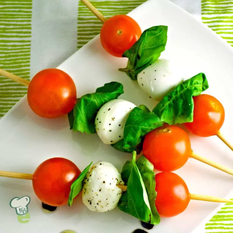 Heart Healthy Caprese Skewers
