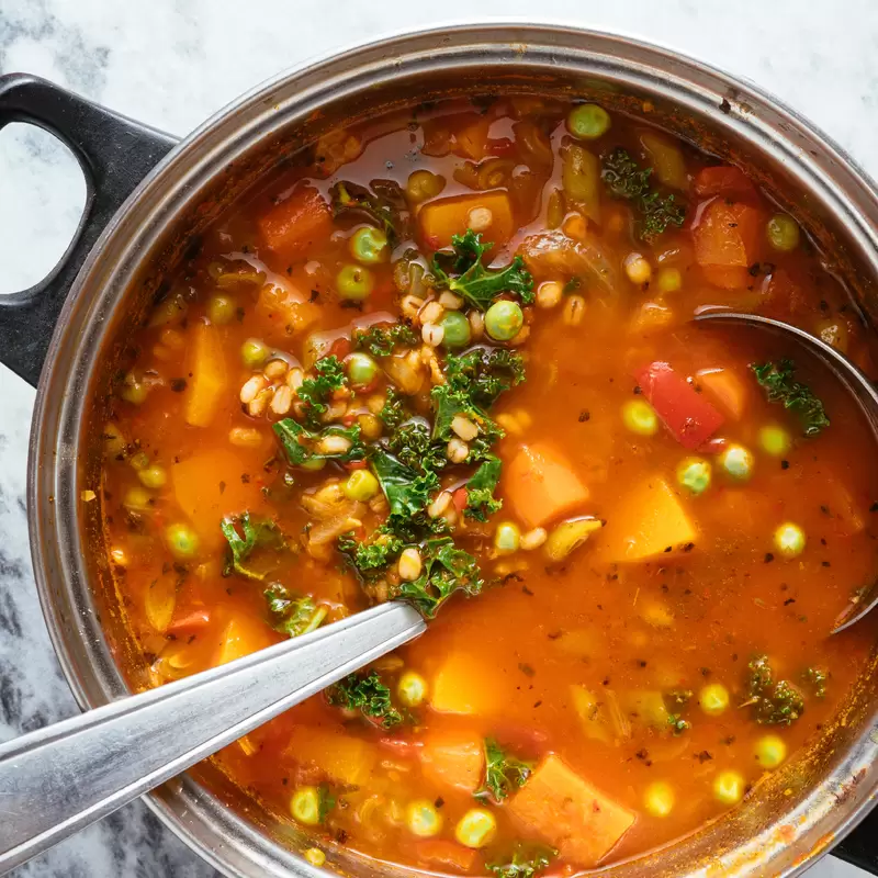 Heart-Healthy Minestrone Soup | Easy & Low Sodium