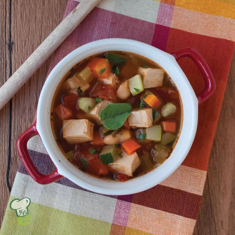 Heart-Healthy Turkey Soup | Gluten-Free & Low Calorie