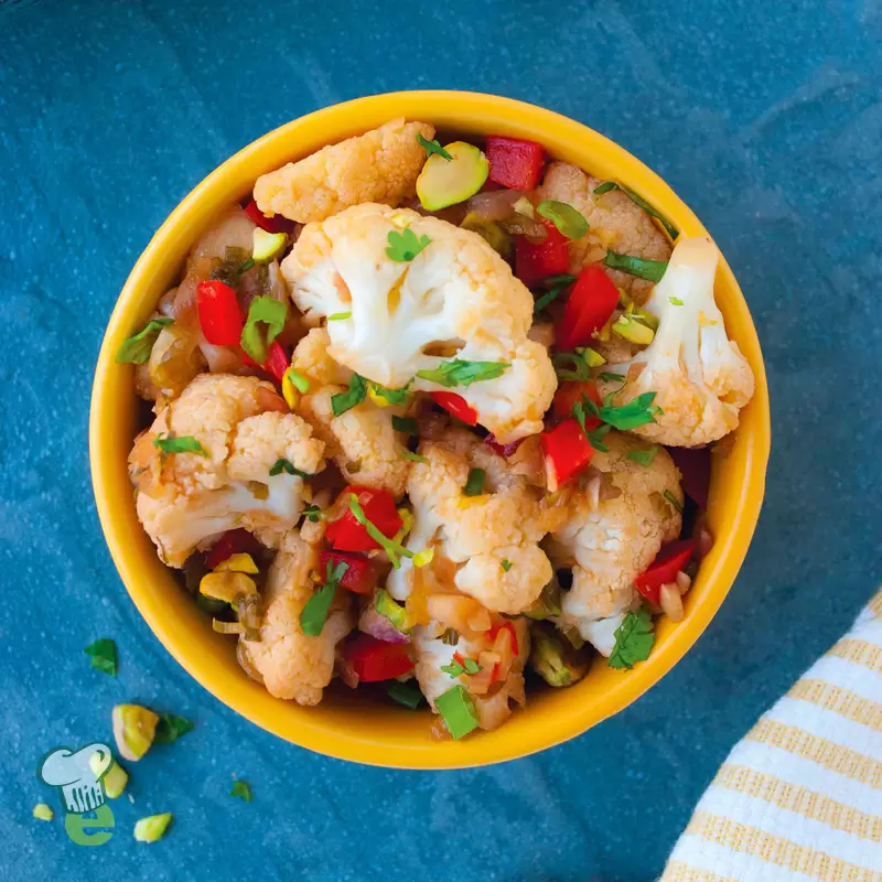 Healthy Cauliflower Stir-Fry | Heart Healthy Vegan Recipe